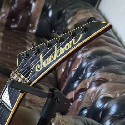 Jackson RR1 Custom Randy Rhoads 1984 San Dimas Custom Shop Offset Flying V Black PRE-Fender era image 7