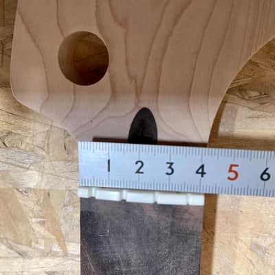 Luthier Made Precision Bass neck image 10