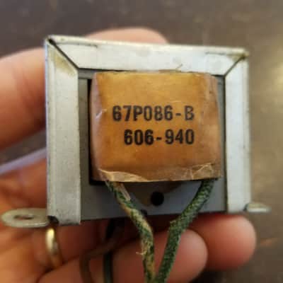 Woodward Schumacher 67P086-B EL84 3800 Ohm to 8 Ohm Webcor Vintage Output Transformer OT Tested 460:1 Tube Amp Audio 1959 image 2