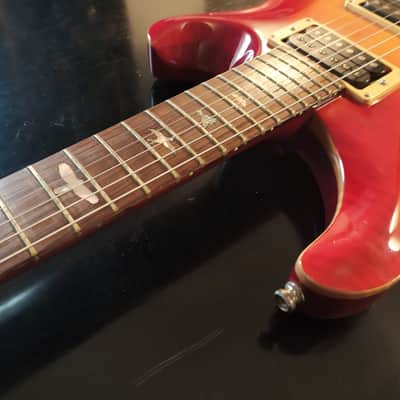Paul Reed Smith Custom 24 cherry pre factory '91 cherry Sunburst byrds & sweet switch image 8