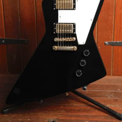 Epiphone Explorer Electric Guitar Ebony 2011 Pre-Owned image 1