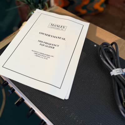 Immagine *New In Box* Manley Labs Mid Frequency “ Pultec Style” Tube Equalizer - 11