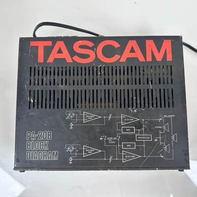 Tascam Teac PA-20B Block Diagram Power Amplifier image 4