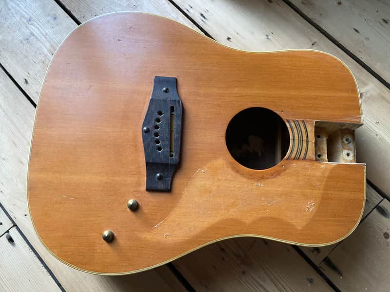 Eko Ranger VI 1960s 70s Acoustic Guitar Body Fair Condition image 1