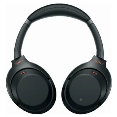Sony WH1000XM3 Wireless Noise Canceling Over Ear Headphones, Black (WH-1000XM3/B) with with FiiO A1 Silver Portable Amp and 3.5mm TRRS Audio & Microphone Cable image 6