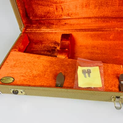 Fender G&G Deluxe Tele/Esquire/Strat Hardshell Case, Tweed, 2000s image 9