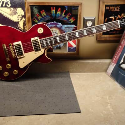 Gibson Les Paul Standard 1998 -100% Original-Outstanding-Limited Edition-Gold hardware Red Wine Cherry image 1