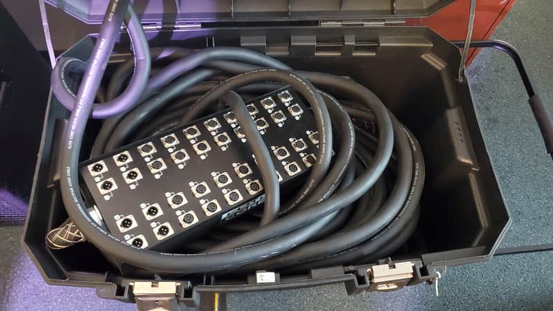 Elite Core Audio PS328200 Elite Core 32x8-Channel XLR Snake - 200' with rugged case image 1