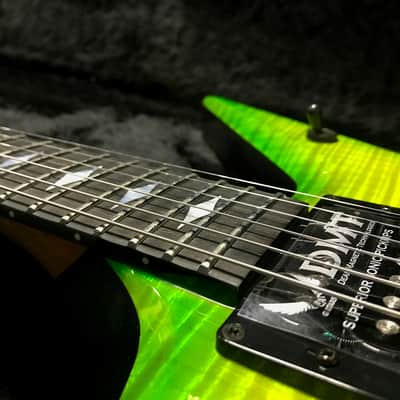 Dean USA Custom Shop Stealth 2016 Dimeslime Green image 7