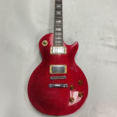 Epiphone Les Paul Standard Limited Edition 2000 Red Sparkle Flake image 2