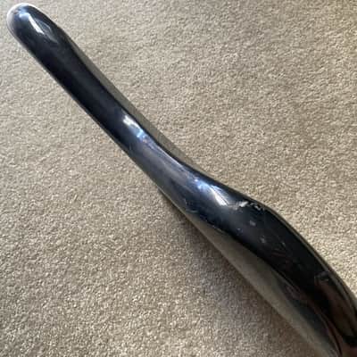 Black Left Handed 4 String Bass Basswood Body image 2