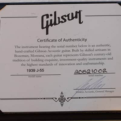 Gibson J-55 1939 Faded Vintage Sunburst image 13