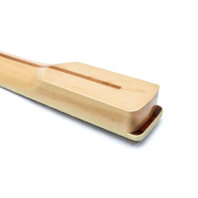 Electric Guitar Neck – Maple / Rosewood (24" Scale, 24 Frets) image 5