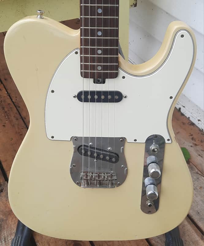 Greco Telecaster 1970-75 JAPAN - TV Yellow image 1