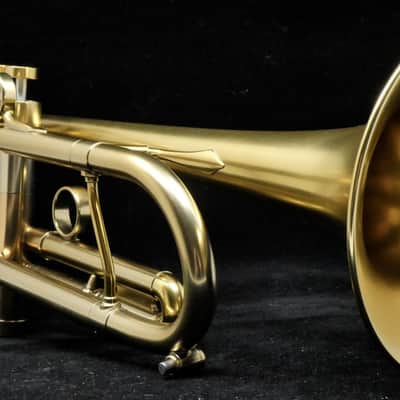 Adams A4LT Selected Series Trumpet in Satin Gold Lacquer! image 3