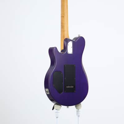 Music Man Axis Sport Hh Trem Trans Purple Maple 06/21 image 5