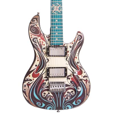 Kramer Focus 1000 Floyd Rose Solid Body Electric Guitar Vintage