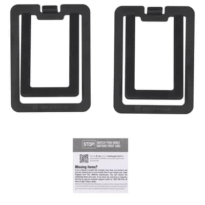 Pair Rockville ASM4 4" Studio Monitor Computer Speakers+Low Profile Riser Stands image 5