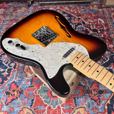 Fender Heritage  60's Telecaster Thinline  *Nitro*  Sunburst MIJ - 2023 image 6