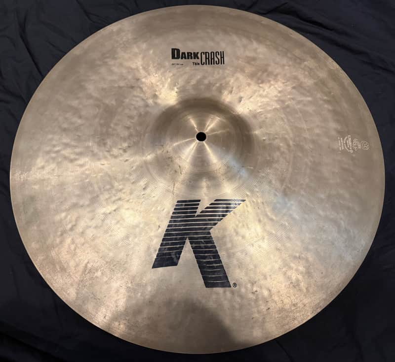 Zildjian 20" K Series Dark Thin Crash Cymbal 1993 - Present - Traditional image 1