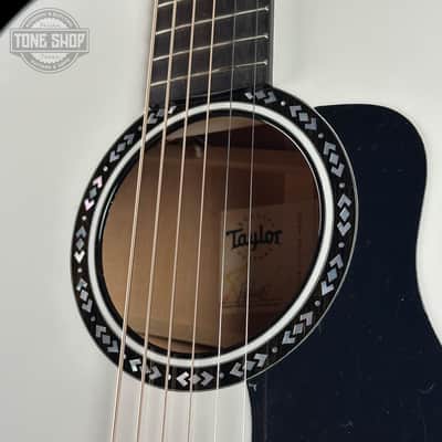 Taylor Custom Grand Pacific Pearl White w/case image 5