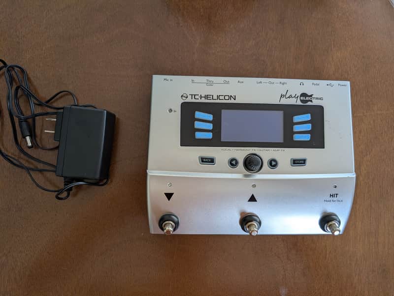 TC Helicon Play Electric effects and vocal harmony pedal 2014 - 2019 - Silver image 1