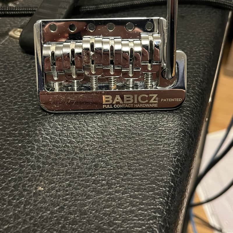 2010s Babicz FCH2PTCH Full Contact 2-Point Strat Tremolo Chrome