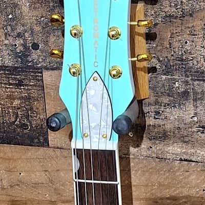 2017 Gretsch G5437 Double Jet FSR - Surf Green - image 5