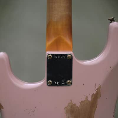 Fender Custom Shop '63 Stratocaster, Heavy Relic, Custom Order - Shell Pink image 7