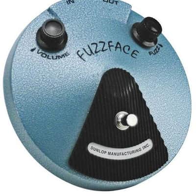 Dunlop Jimi Hendrix Fuzz Face JH-1 Blue BC108 Silicon Pedal | Reverb