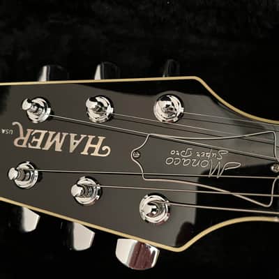 RARE! Hamer USA Monaco Super Pro Singlecut 2003 Cherry Sunburst Case_284_ image 8
