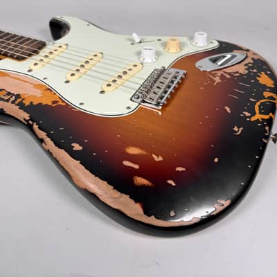 Fender Mike McCready Signature Stratocaster 2023 - Present 3-Color Sunburst Relic w/HSC image 10