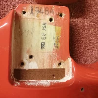 Fender  Hank Marvin Stratocaster MIJ 1996 Fiesta Red image 17