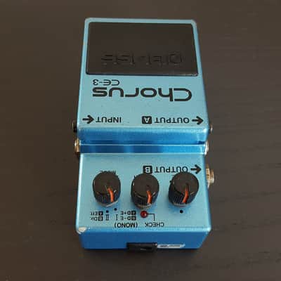Boss CE-3 Chorus MIJ (Black Label) 1983 - Blue image 4