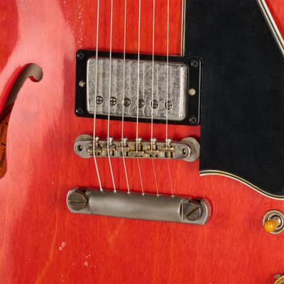 NEW! Gibson Custom 1958 ES-335 Reissue - Watermelon Red, Heavy Aged - 2026 Limited Edition Collection - Authorized Dealer - PRE-ORDER image 14