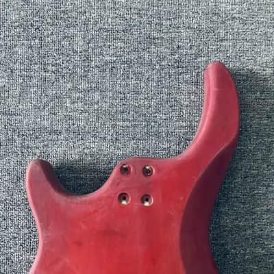 Red Bass Body for 5 or 6 String Project image 4