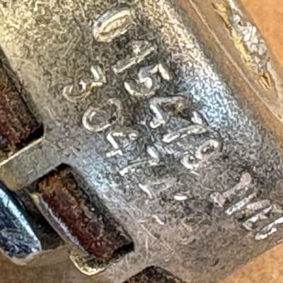 2 Vintage 1973 1974 Fender Guitar Stackpole 1 Meg Aud Pot Solid Shaft +0.01 Cap image 5