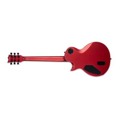 ESP LTD EC-1000 Electric Guitar with Ebony Fingerboard Mahogany Body and Locking LTD Tuners (Candy Apple Red Satin) image 2
