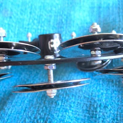 Meinl Hihat Tambourine Double Row Jingles image 6
