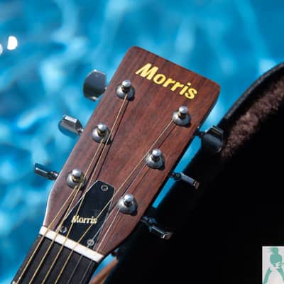 Vintage Morris F-18 - OM / 000 Sized Acoustic - Made in Japan - Pro Set Up image 5