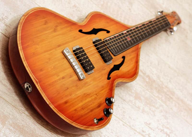 San Lorenzo Guitars Weiss 2017 - Carbon fiber body - Carbon/bamboo top - Lap steel image 1