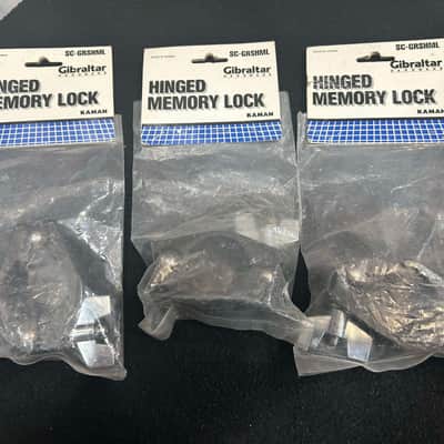 Gibraltar SC-GRSHML Hinged Memory Lock (TDG-U-12154) 90's/2000's - black image 1