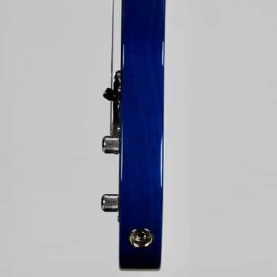 Fender Custom Shop American Custom Telecaster NOS, Roasted 3A Flame Maple Neck - Sapphire Blue Transparent 2026 w/OHSC image 3
