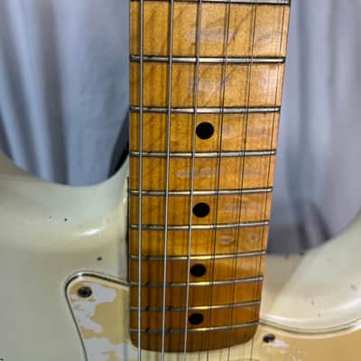 Fender Standard Stratocaster White 2005 MiM imagen 5