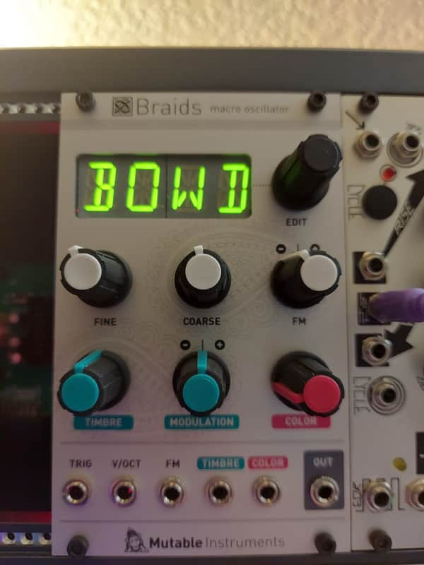 Mutable Instruments Braids (Factory) 2014 - 2021 - Silver image 1