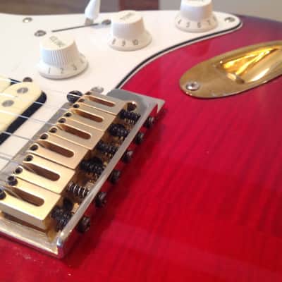 Stratocaster Partscaster w/ Slight Olive Tinged Patina Hand Rubbed Maple Neck image 2