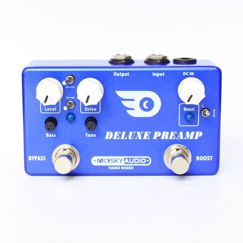 Mosky Audio Deluxe Pre-Amp Overdrive and Boost w/Toggle Options image 1