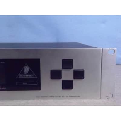 Behringer Ultra-Curve DSP8000 Digital 24-Bit Dual DSP Mainframe Equalizer / Processor 1990s - Silver image 4
