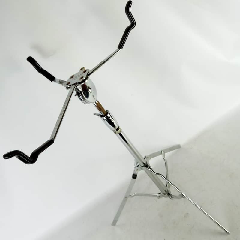 Slingerland Snare Drum Stand#802 Flush Ratchet Basket +Pearl Tripod Base Vintage image 1