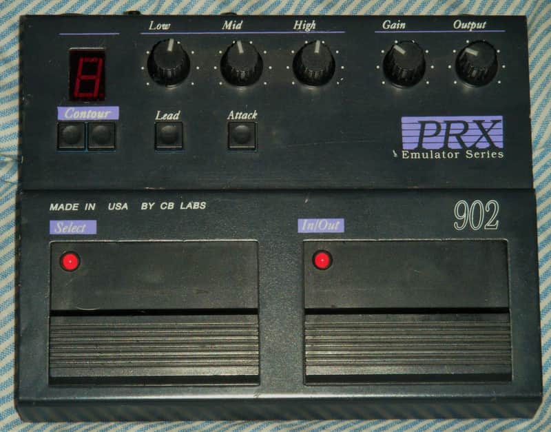 Rare CB Labs PRX 902 Emulator Series OD/Distortion/DI image 1
